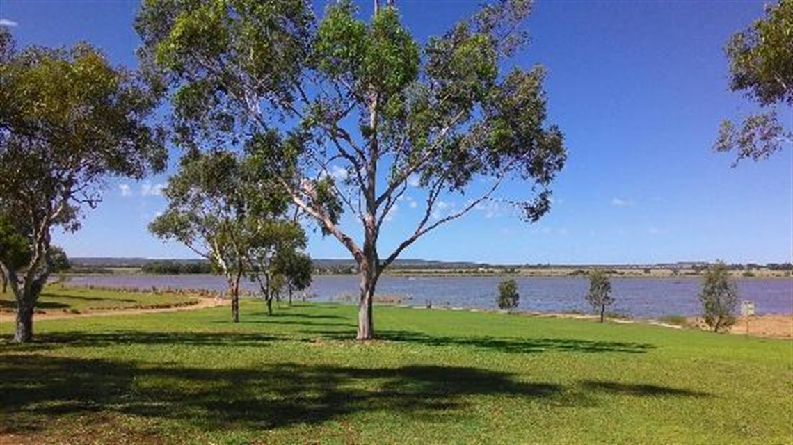 View of Lake Wyangan 